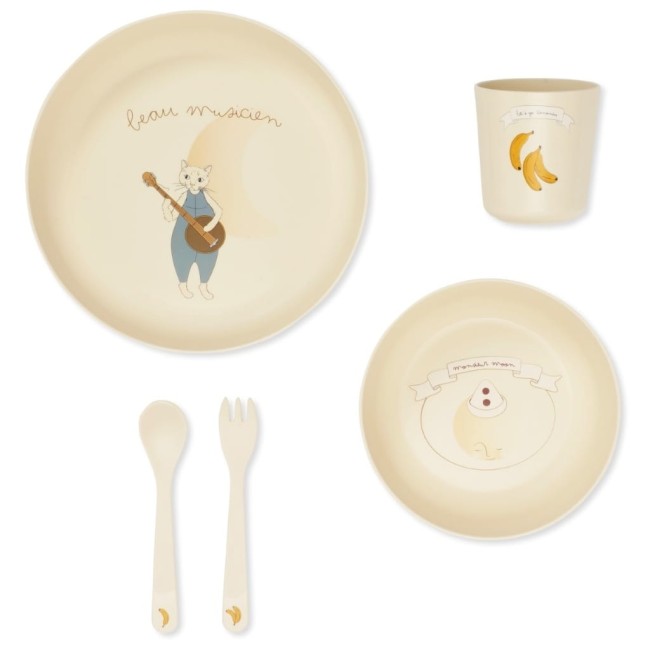 Konges Slojd dinner set Zestaw obiadowy - Belle musicien