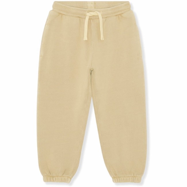 Konges Slojd spodnie Lou pants - Reed yellow