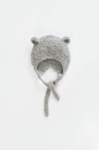 Booboo bonetka Miś Boucle - szary