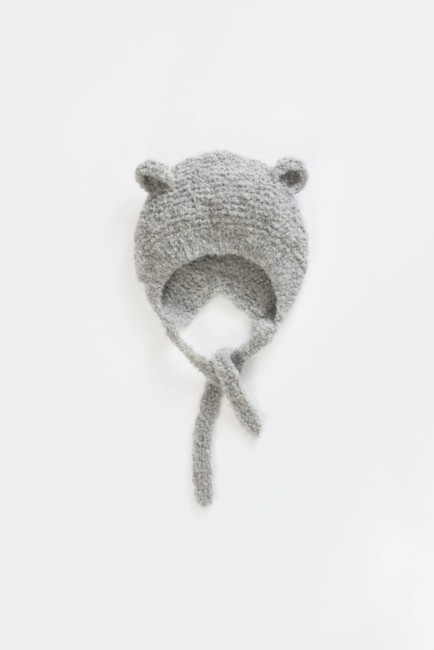 Booboo bonetka Miś Boucle - szary