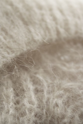 Booboo bonetka alpaka jedwab szara