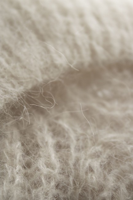 Booboo bonetka alpaka jedwab szara