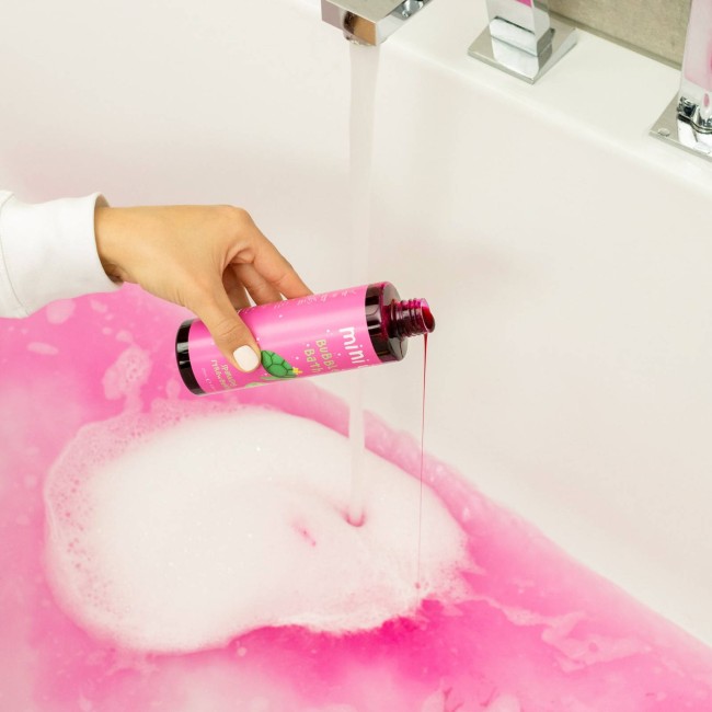 MINI-U Płyn naturalny do kąpieli z bąbelkami truskawka 0-154