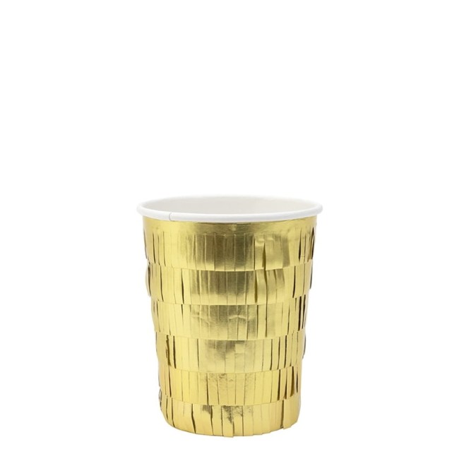 Meri Meri kubeczki Gold Fringe