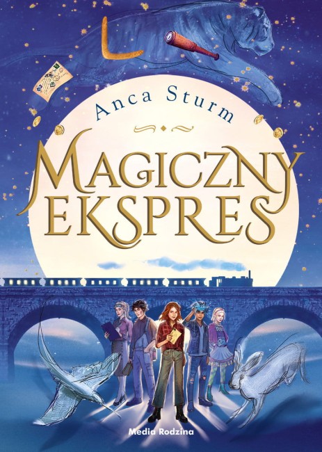 Magiczny ekspres - książka - Anca Sturm - Media Rodzina