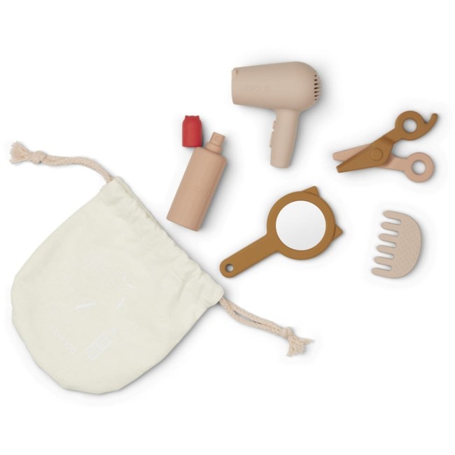 Liewood zestaw fryzjer hairdressing set - rose