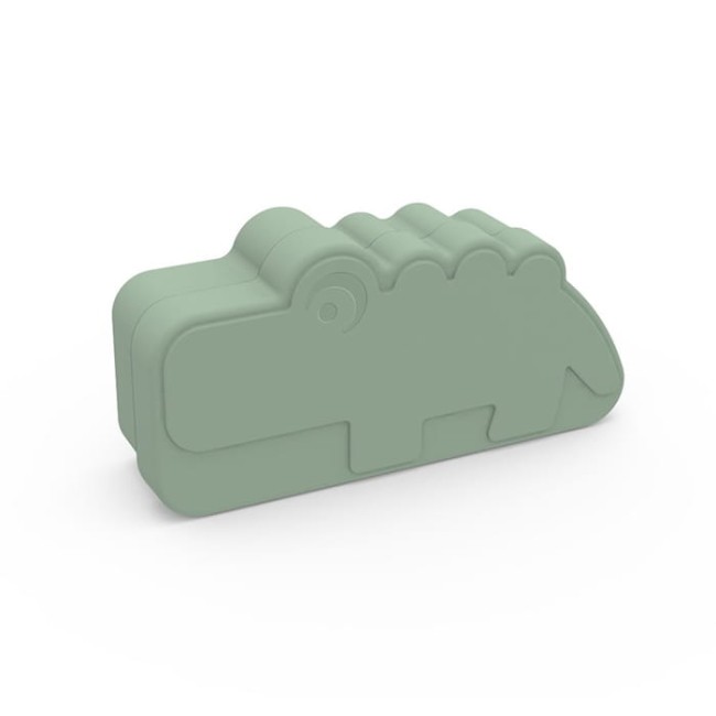Done by Deer Pudełko Lunchbox Croco Green 1216723 Kuchnia/Przechowywanie - Kolibelek - sklep dla dzieci Wolsztyn