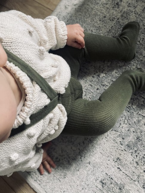 Booboo sweterek kropka krem