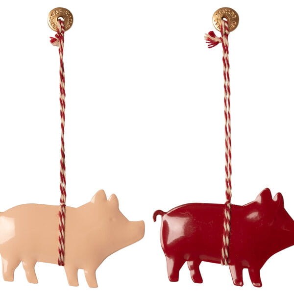 Maileg Dekoracja Bożonarodzeniowa zawieszka Pig 14-1506-00