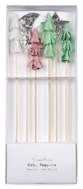 Meri Meri topery do ciasta choinka, gwiazdka, księżyc M179236