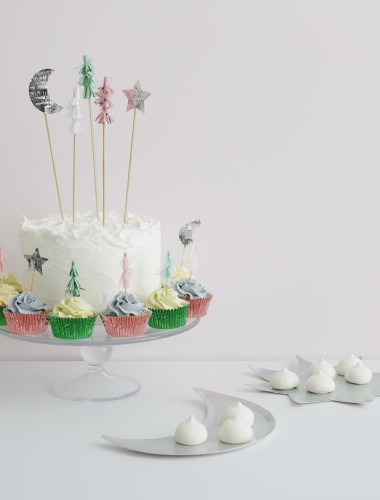Meri Meri topery do ciasta choinka, gwiazdka, księżyc M179236 MM19W0061