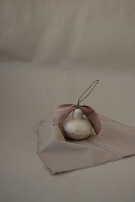 Babai drewniana gruszka z przyjacielem - 18351