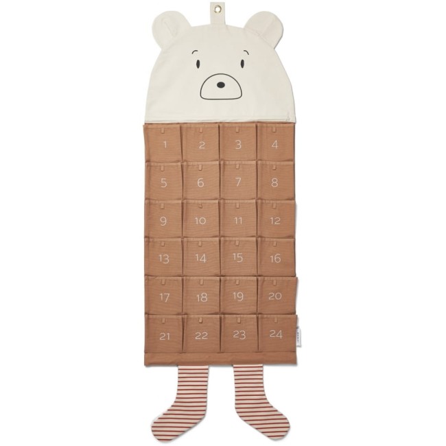 Liewood kalendarz adwentowy Mr Bear tuscany rose