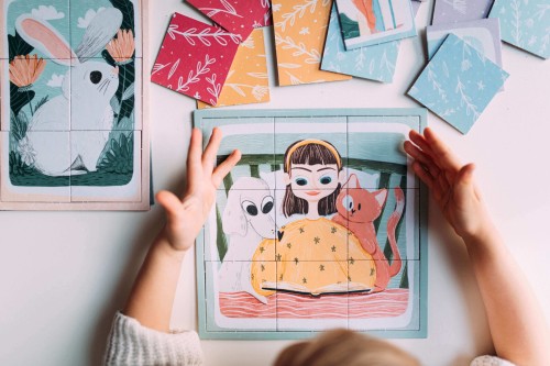 Wspomagajki 1,2,3 ! Układam - Moi mali przyjaciele