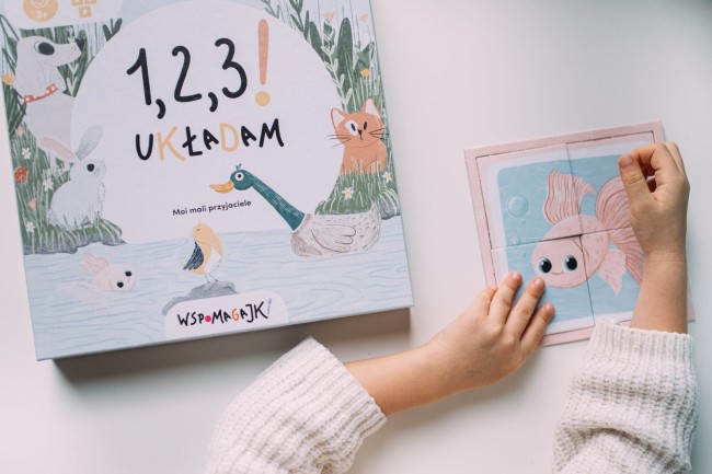Wspomagajki 1,2,3 ! Układam - Moi mali przyjaciele