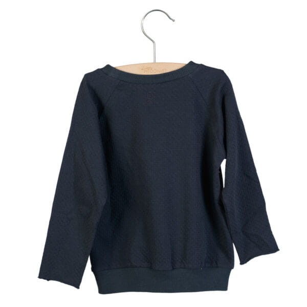 Little Hedonist bluza Caecilia Uni Blue Graphite