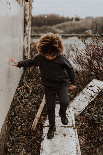 Little Hedonist spodnie Kobus Pirate Black