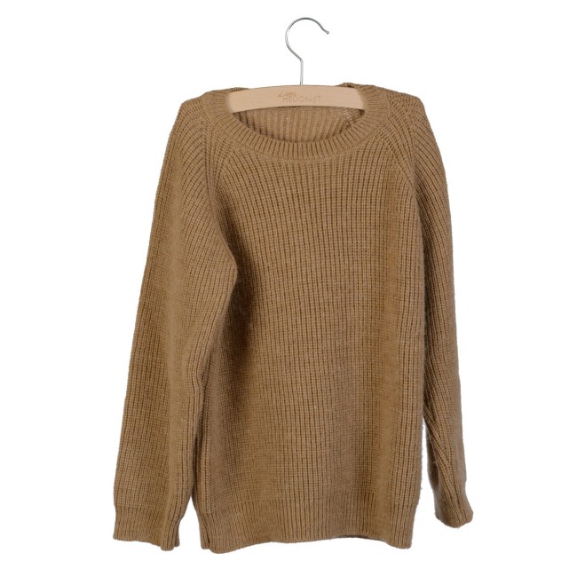Little Hedonist sweter Sil light brown