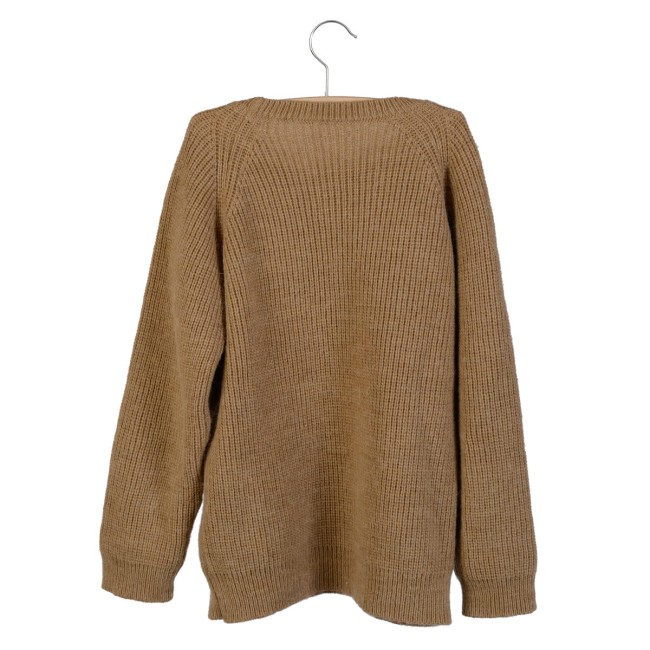 Little Hedonist sweter Sil light brown