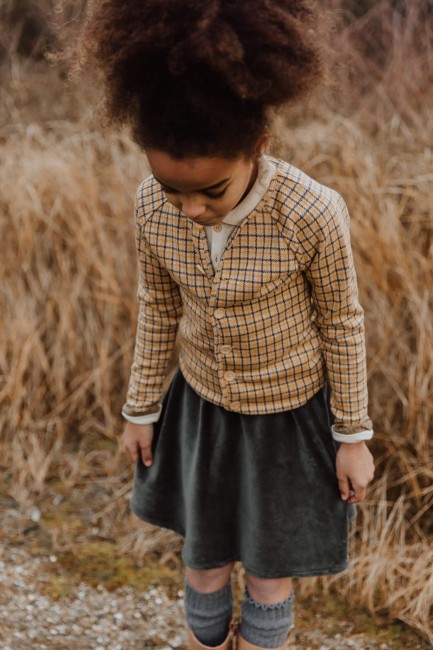 Little Hedonist marynarka Vest Mecx Jacquard