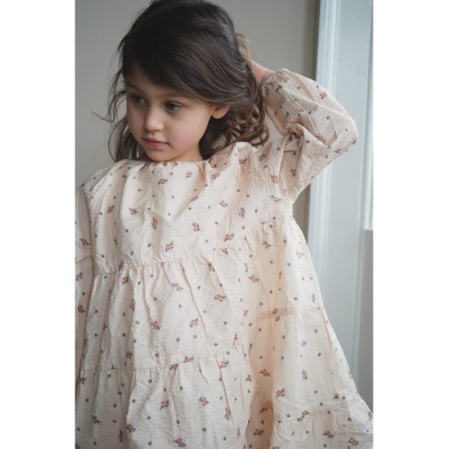 Konges Slojd sukienka Barca dress - flower bouquet