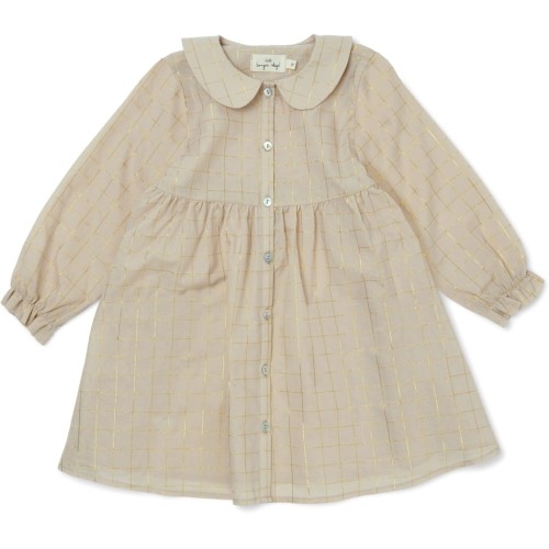 Konges Slojd sukienka Ada check dress - moonlight