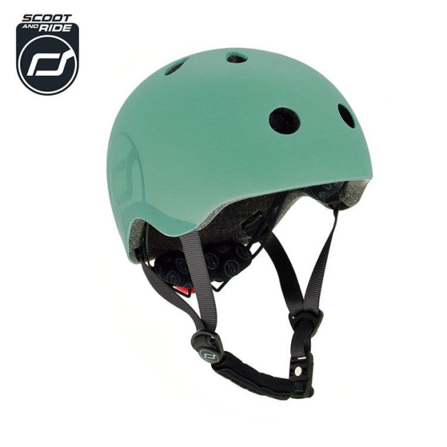 Scootandride Kask dla Dzieci 3+ S-M Forest