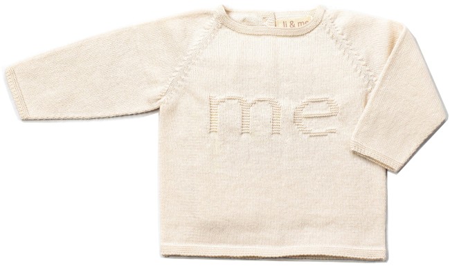 Li&me sweterek cotton Moi cream