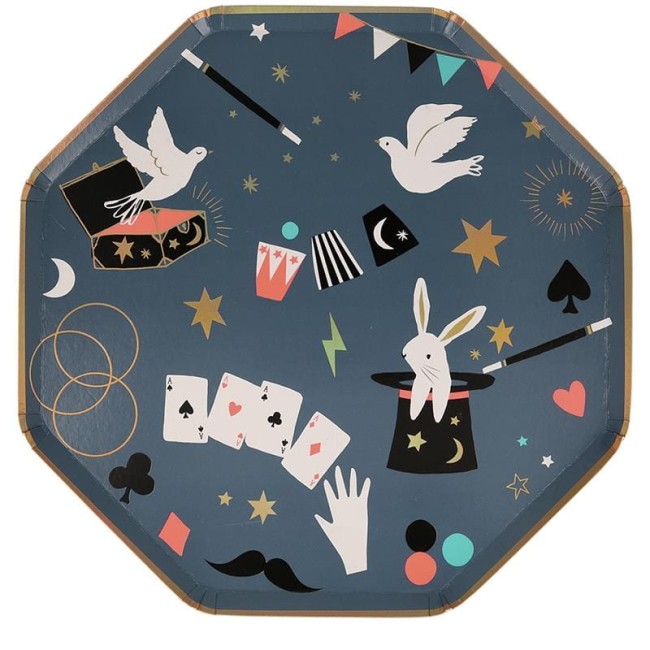 Meri Meri talerzyki Abra Kadabra Abrakadabra