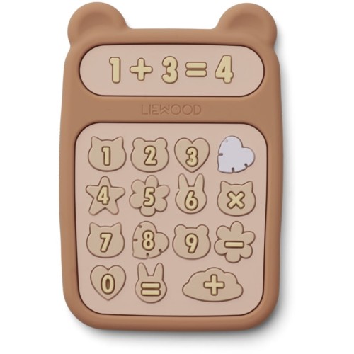 Liewood Silikonowy kalkulator Niels calculator Tuscany rose multi mix