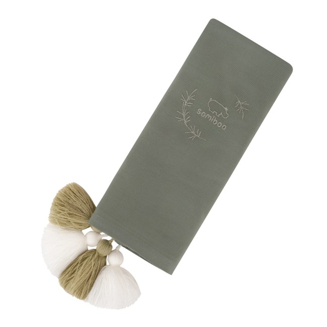 Samiboo Otulacz Bambusowy M oliwkowa zieleń