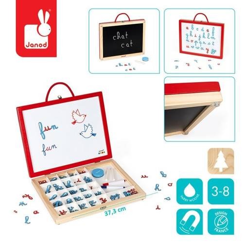 Janod tablica z magnesami 4 w 1