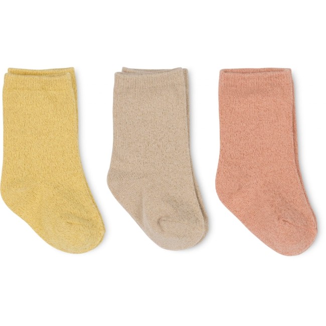 Konges Slojd 3 pack skarpetek - sparkle bloom