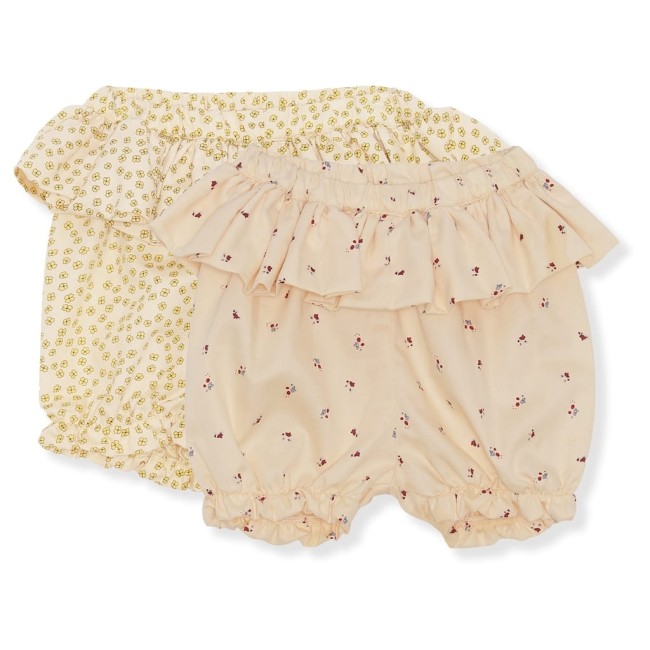 Konges Slojd bloomersy Varda 2pack - bloom/buttercup