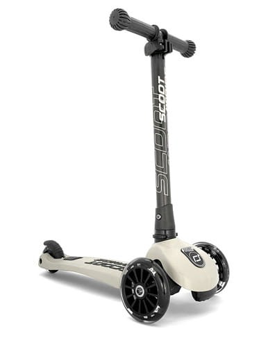 SCOOTANDRIDE Highwaykick 3 LED Hulajnoga składana ze świecącymi kółkami 3+ Ash 5454