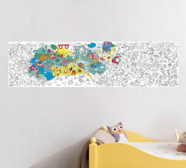 OMY kolorowanka w rolce - 4 pory roku