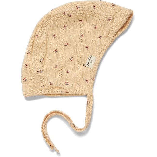 Konges Slojd bonetka Minnie - bloom red/blue ss'21