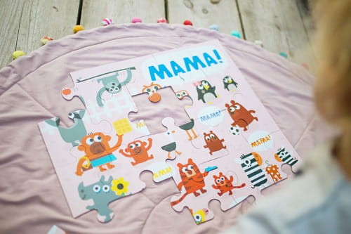 Mudpuppy Puzzle podłogowe Jumbo - Mama - 25 el. - 5811