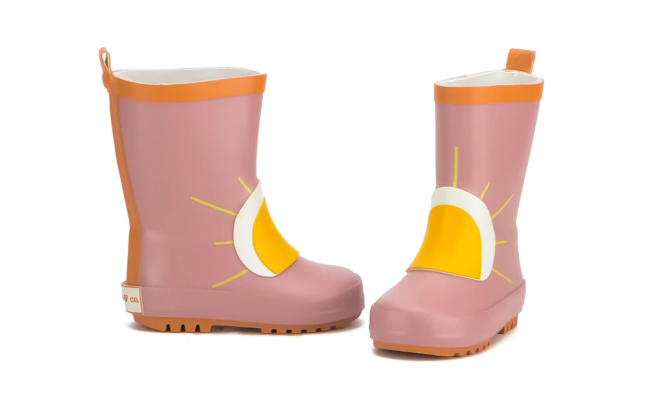 Grech&CO Kalosze dziecięce Rainbow shell