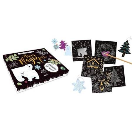 Auzou Wydrapywanka Magiczna Zima 5+ 63886 1106