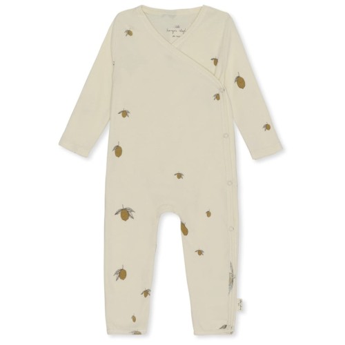 Onesie Konges Slojd Pajac Newborn Lemon