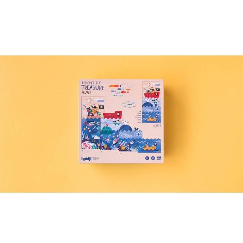 Londji Puzzle dla dzieci progresywne, Odkrywaj skarby 1860