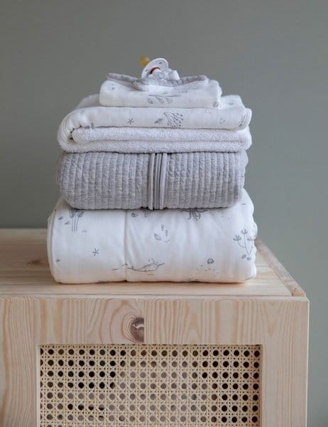 Little Dutch Lekki śpiworek bawełniany Ocean White 70 cm 0,7 TOG TE11320690-943