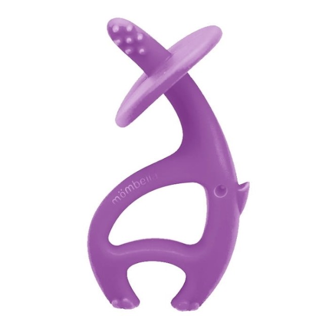 Mombella Gryzak Dancing Elephant Purple P8100 Spacer/Smoczki i gryzaki - Kolibelek - artykuły dla dzieci Wolsztyn