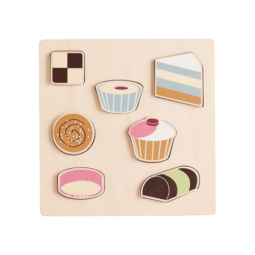 Kids Concept Bistro Puzzle Ciasteczka 1000345 Zabawki/Puzzle - Kolibelek - sklep dla dzieci Wolsztyn