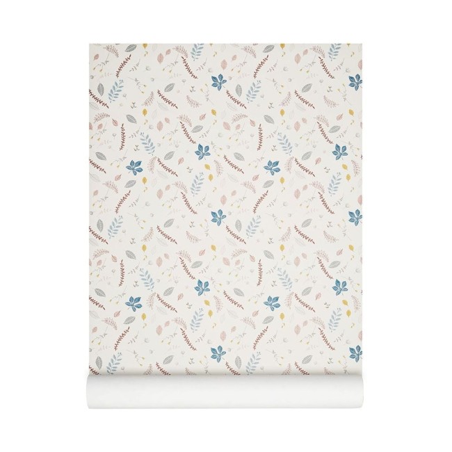 Cam Cam Copenhagen Tapeta Pressed Leaves Rose