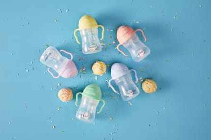 B.Box Nowy Bidon ze Słomką 240ml Gelato Boysenberry - 15478