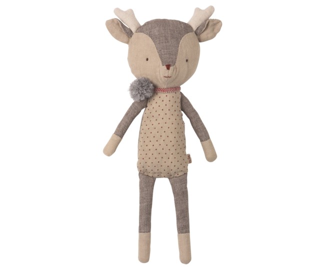 Maileg Maskotka - Winter friends, Reindeer, Girl
