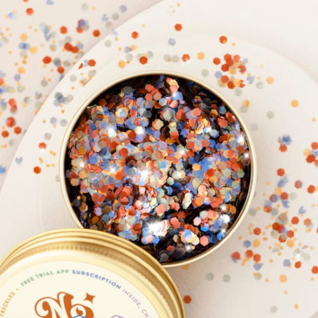 Ministerstwo Dobrego Mydła Bio brokat Facegroovin Rainbow Glitter