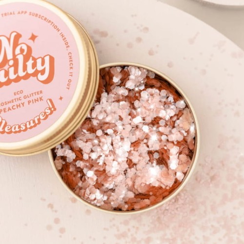 Ministerstwo Dobrego Mydła Bio brokat Facegroovin Peachy Glitter